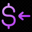 Dollar Receive Icon