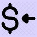 Dollar-receive-  Icon