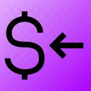 Dollar Receive Icon