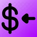 Dollar Receive Icon