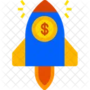 Dollar Rocket  Icon