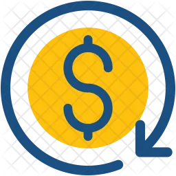 Dollar rotation  Icon