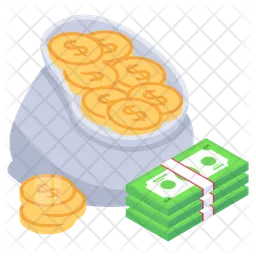 Dollar Sack  Icon