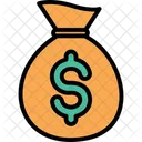 Dollar Sack Cash Dollar Finances Icon