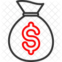 Dollar Sack Cash Dollar Finances Icon