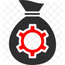 Dollar Sack Setting  Icon