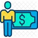 Dollar Salary  Icon