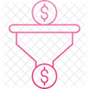 Dollar Sales Pipeline  Icon