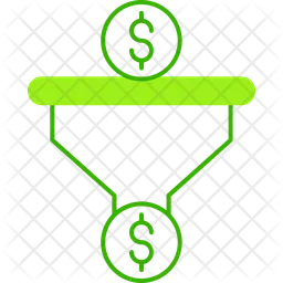 Dollar Sales Pipeline  Icon