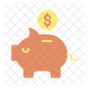 Mpiggy Bank Dollar Dollar Savings Savings Icon