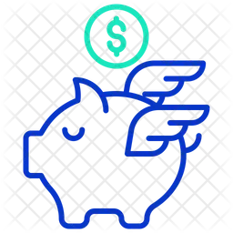 Dollar Savings  Icon