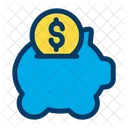 Dollar Savings  Icon