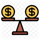 Dollar Scale  Icon