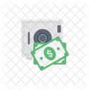 Dollar Schliessfach Dollar Tresor Safe Symbol