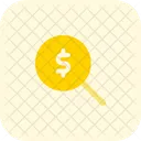 Dollar Search Icon