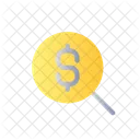 Banking Search Currency Icon