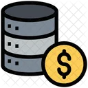Dollar Server Dollar Data Database Icon