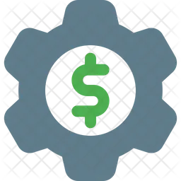 Dollar Setting  Icon
