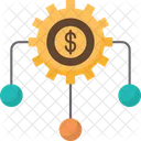 Dollar Setting  Icon