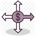 Dollar Sharing  Icon