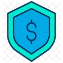 Dollar Shield Money Security Secure Money Icon