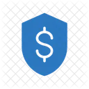 Dollar Shield Protection Icon