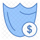 Dollar Shield Money Protection Money Security Icon