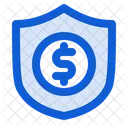Dollar Shield Money Protected Finance Icon