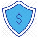 Dollar Shield  Icon