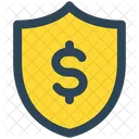 Dollar shield  Icon