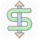 Dollar Sign Lineal Color Icon アイコン