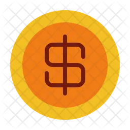 Dollar sign  Icon