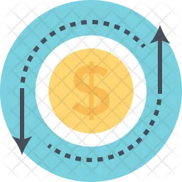 Dollar sign  Icon