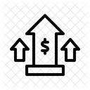 Dollar Sign Crowdfunding Funding Icon