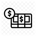 Dollar Sign Financial Report Income Icon