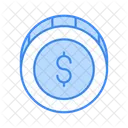 Dollar sign  Icon