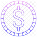 Dollar sign  Icon