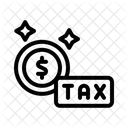 Dollar Sign Taxation Tax Icon