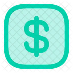 Dollar square  Icon