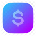 Dollar Square Dollar Money Icon