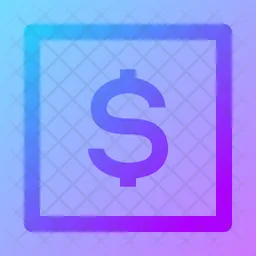 Dollar-square  Icon