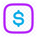 Dollar-square  Icon