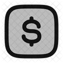 Dollar-square  Icon