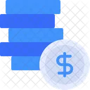 Dollar Stack Coins Stack Coin Icon