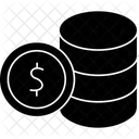 Dollar Stack  Icon