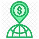 Dollar Welt Global Symbol