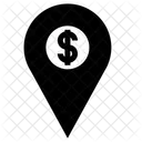 Dollar-Standort  Symbol