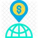 Dollar-Standort  Symbol