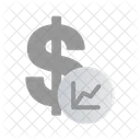 Dollar Statistic  Icon