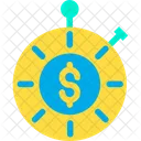Dollar Stopwatch  Icon
